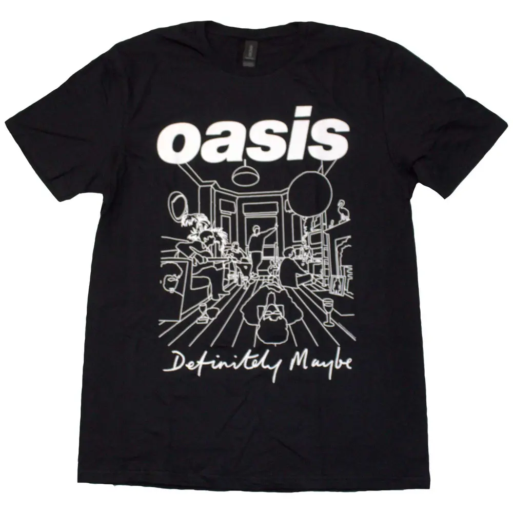 Definitely Maybe Line Drawing