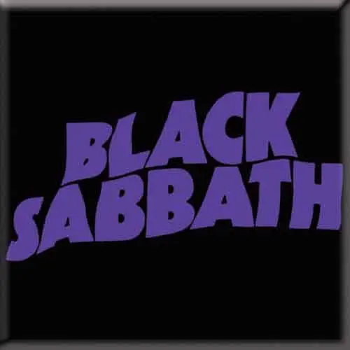 Black Sabbath – Wavy Logo (Magnetka)