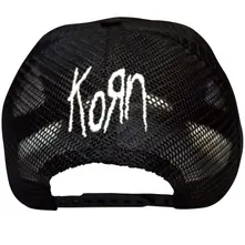 Korn – Sonic Silver Logo (Čierna, Mesh Back Cap) (Šiltovka)