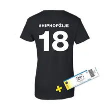 Hip Hop Žije Festival – 2018 Tričko + Lístok (Balík)