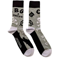 CBGB, Ponožky Logos, Unisex, Šedá