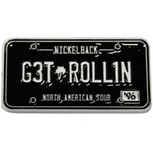 Nickelback – License Plate (Odznak)
