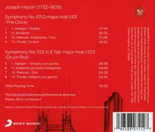 Haydn: London Symphonies Vol.1 Symphonies No. 101 "the Clock" & No. 103 "Drum Roll" thumbnail