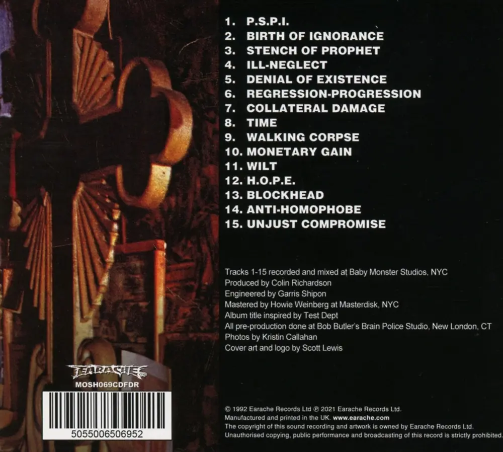 Brutal Truth – EXTREME CONDITIONS DEMAND EXTREME RESPONSES (CD)