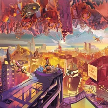 Vinyl Ratchet & Clank Rift Apart (Original Game Soundtrack) (Red Pink Burst Vinyl)