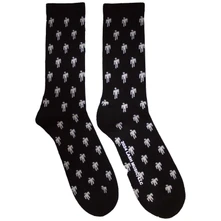 Ponožky Unisex Terry Socks: Blohsh Pattern (Black)