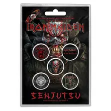 Iron Maiden – Senjutsu (Button Badge Pack) (Odznak)