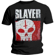 Slayer, Tričko Undisputed Attitude Skull, Unisex, Čierna