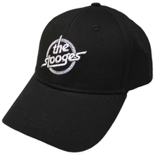 Iggy & The Stooges, Šiltovka Circle Logo, Unisex, Čierna