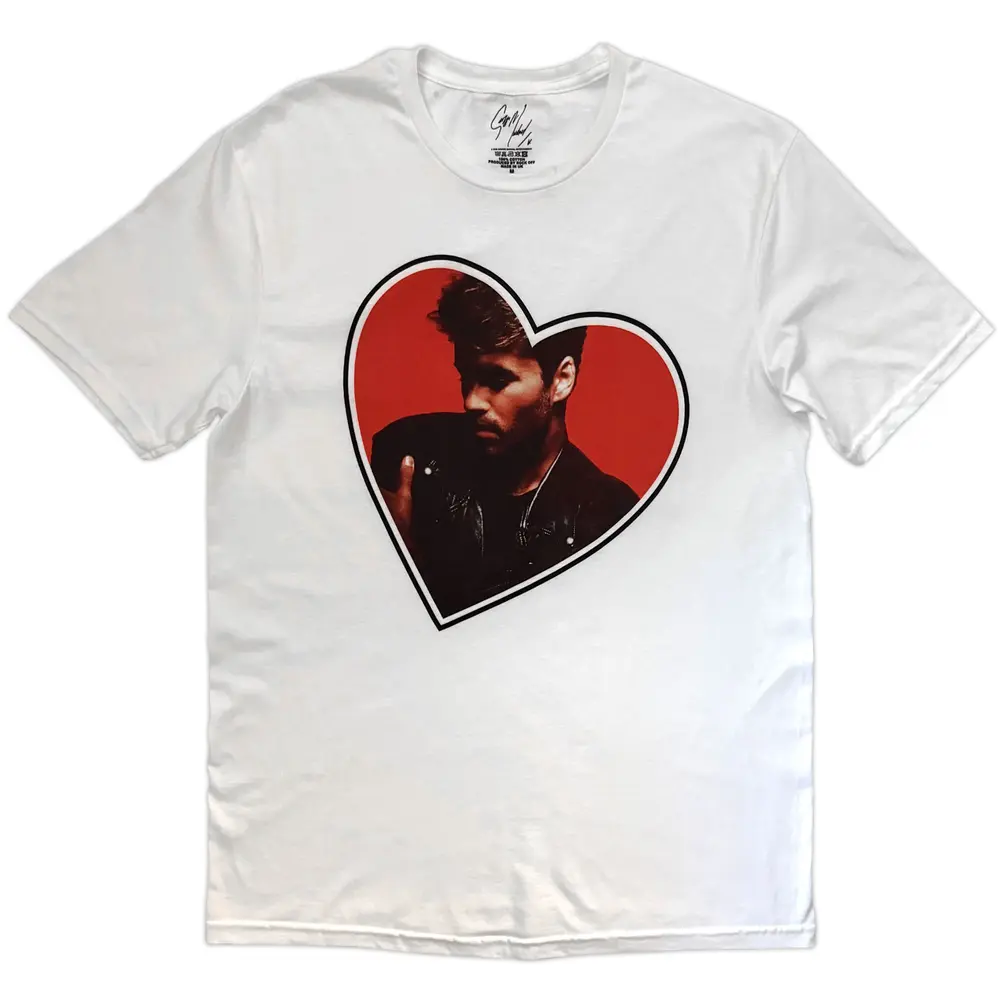 Unisex T-Shirt: Heart (White)