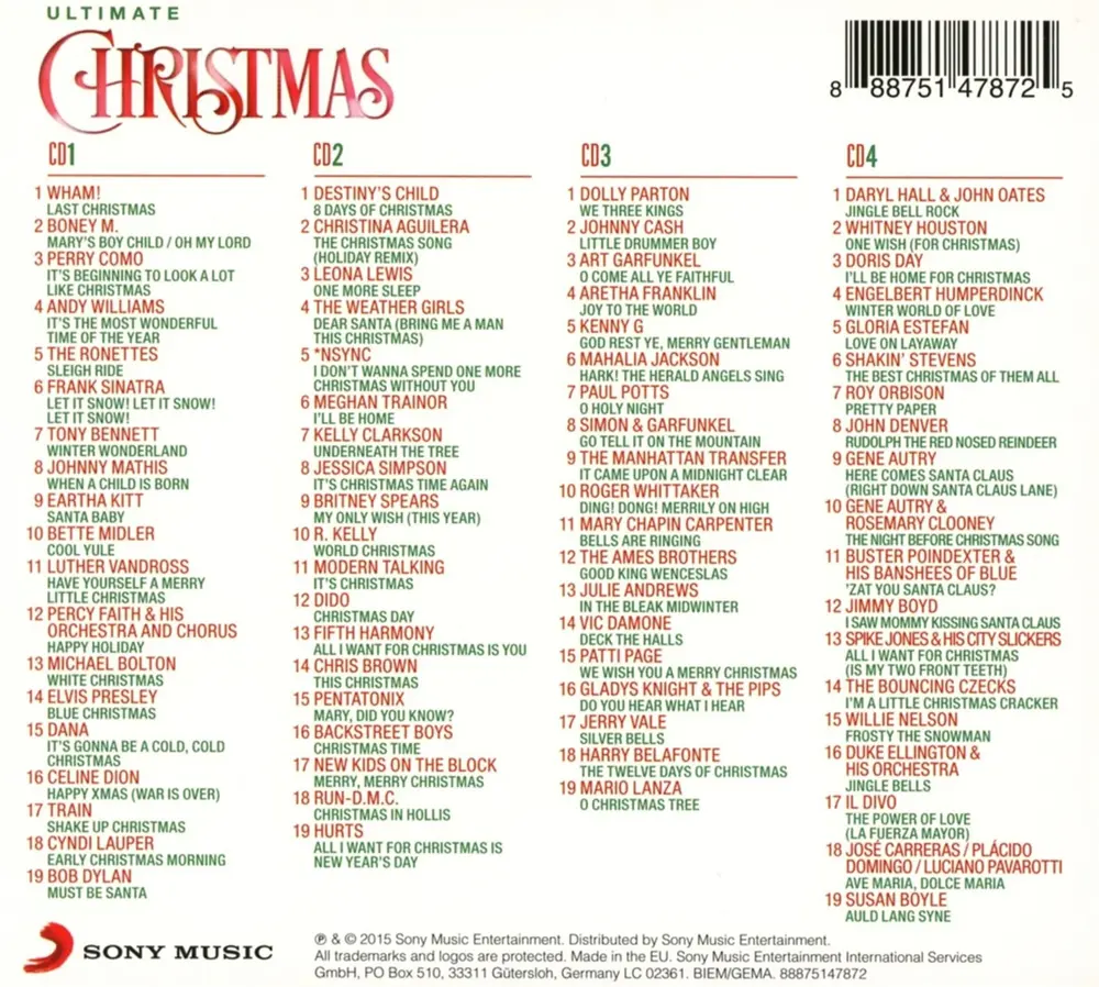 Ultimate Christmas Of Great Christmas Music (Box Set)