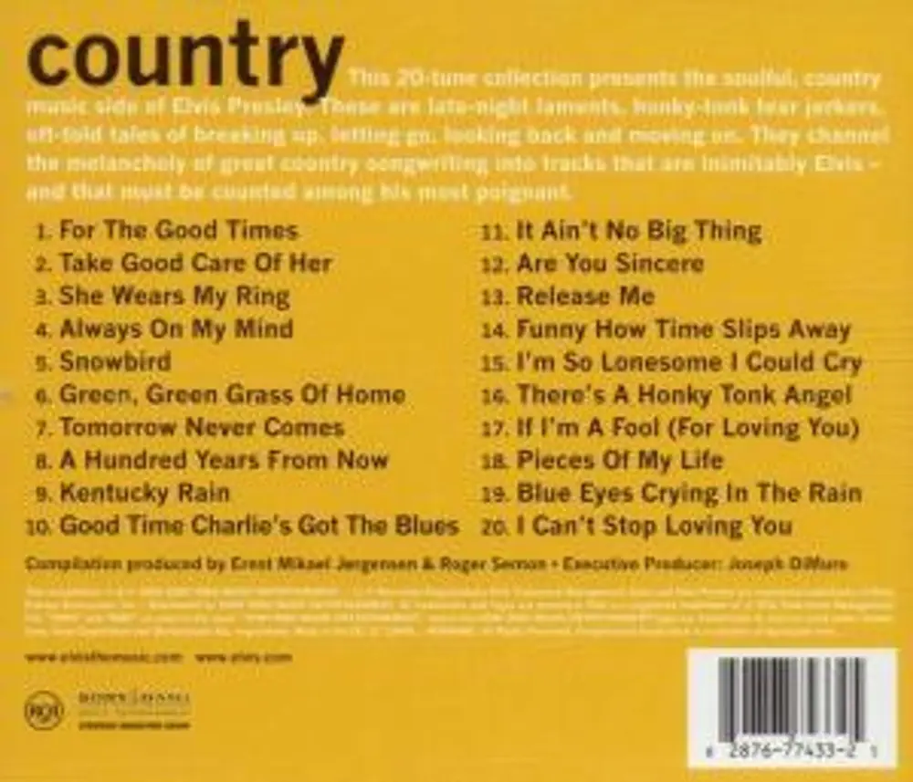 ELVIS COUNTRY