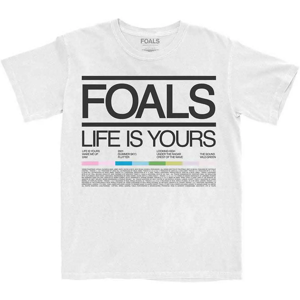 Life Is Yours Song List