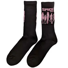 Unisex Ankle Socks: Silhouette (Black) (UK Size 7 - 11) thumbnail