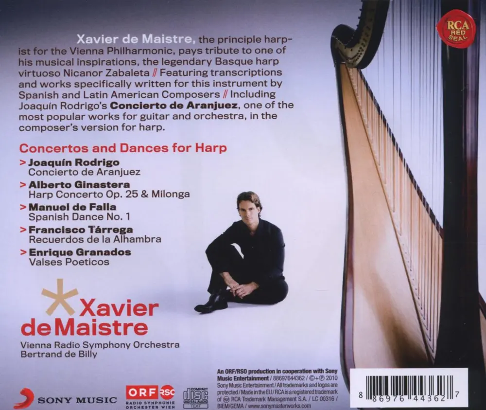 Xavier de Maistre – Aranjuez: Concertos and Dances for Harp (CD)