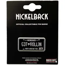 Nickelback – License Plate (Odznak)