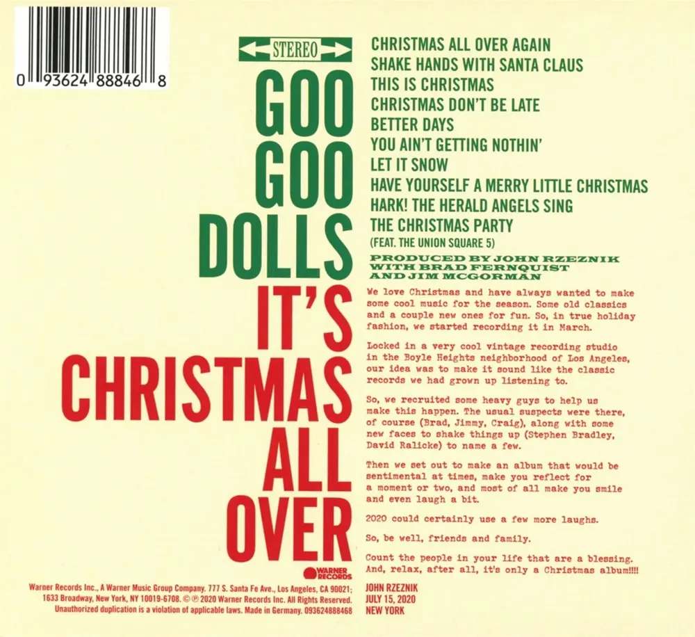IT'S CHRISTMAS ALL OVER