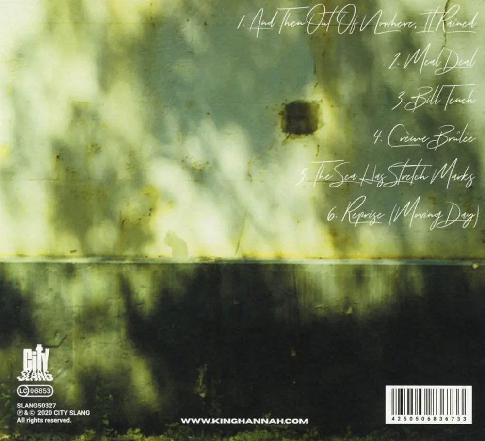 King Hannah – TELL ME YOUR MIND AND I'LL TELL YOU MINE (CD)