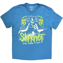 Unisex T-Shirt: Tour '24 Scratch (Blue) (Back Print) thumbnail