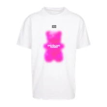 Alan Murin, Tričko Haribo heavy oversized tee, Unisex, Biela