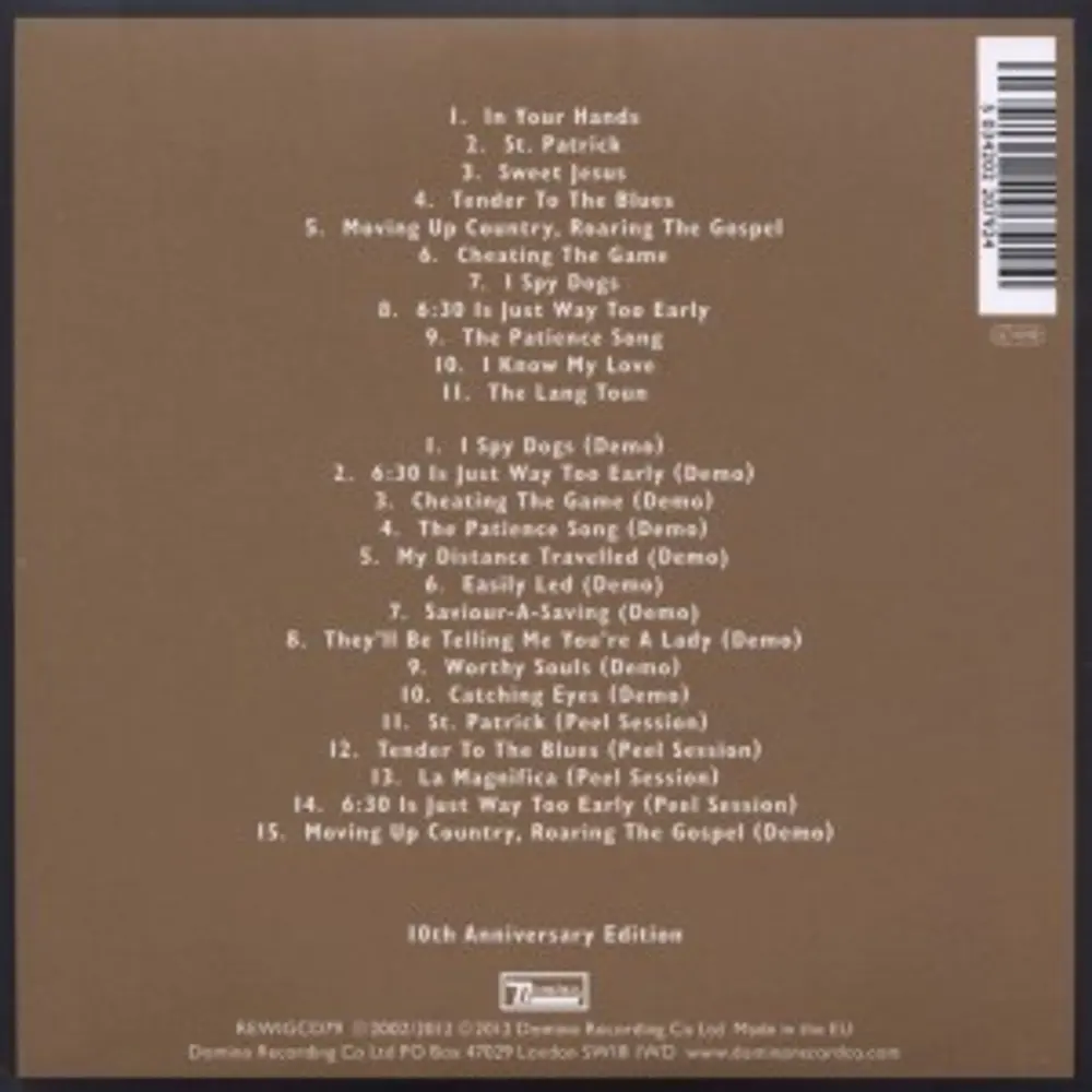 James Yorkston and the Athletes – MOVING UP COUNTRY (CD)