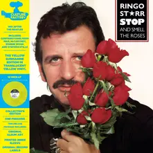 Vinyl STOP & SMELL THE ROSES