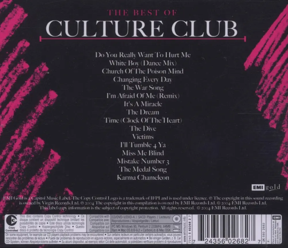 The Best Of Culture Club (CD)