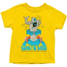 Beastie Boys, Tričko Robot, Dieťa, Žltá