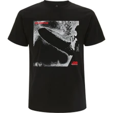 Led Zeppelin, Tričko 1 Remastered Cover, Unisex, Čierna