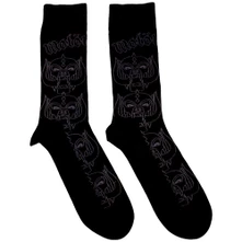 Motörhead, Ponožky Warpig Outlines, Unisex, Čierna
