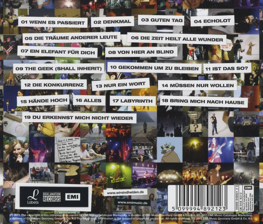 TAUSEND WIRRE WORTE - LIEBLINGSLIEDER 2002-2010