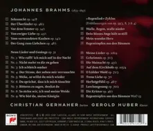 Christian Gerhaher – Brahms: Lieder Album (CD)