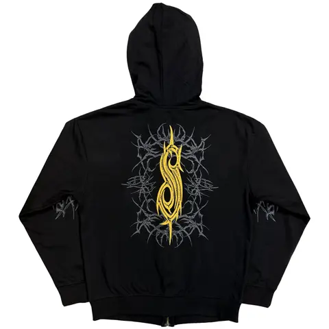 Slipknot – Mikina na zips The End, So Far Tribal-S Band (Čierna), Unisex, Čierna