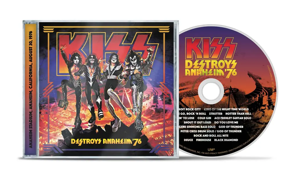 Kiss – DESTROYS ANAHEIM '76 (CD)