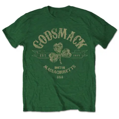 Godsmack – Tričko Celtic (Zelená), Unisex, Zelená