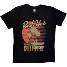 Red hot chili peppers, Tričko Palms, Unisex, Čierna