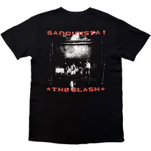 Unisex T-Shirt: Sandinista (Black) (Back Print) thumbnail