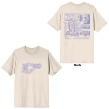 Tričko Unisex T-Shirt: AWTEW Album Art (Natural) (Back Print)