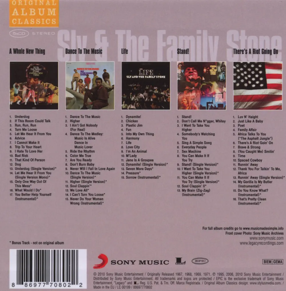 Original Album Classics (Box Set)