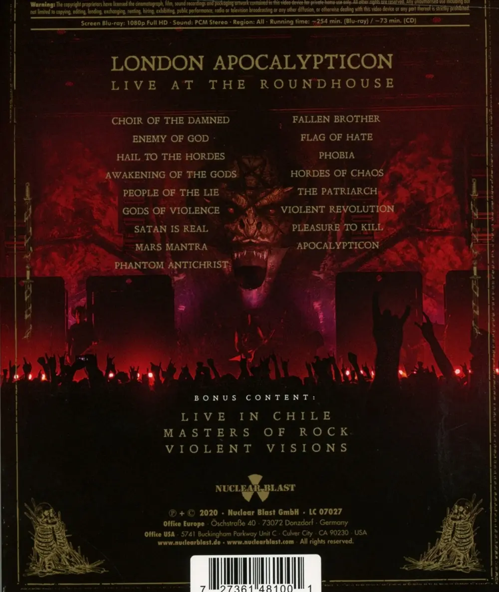 London Apocalypticon - Live At the Roundhouse