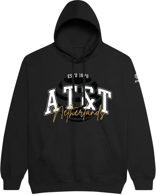 AT&T Across Europe – Hoodie HOODie Netherlands, Unisex, Black