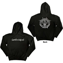 Lamb of God, Mikina Skeleton Eagle, Unisex, Čierna