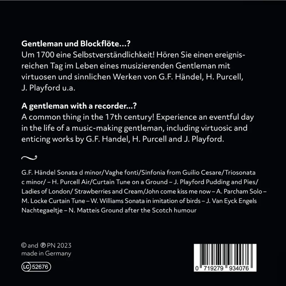 Barbara Heindlmeier – GENTLEMAN FOR A DAY (CD)