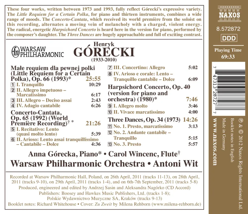 Axelrod, John - Concerto-Cantata