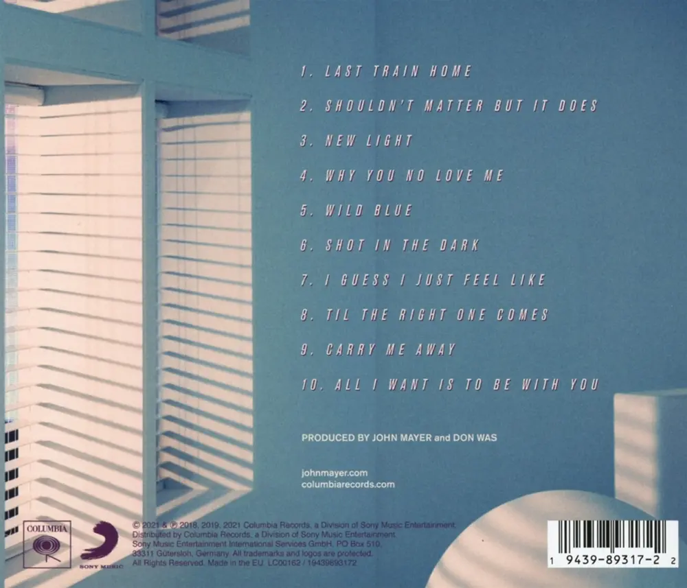 John Mayer – Sob Rock (CD)