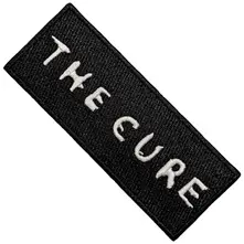 The Cure – Text Logo (Nažehlovačka)