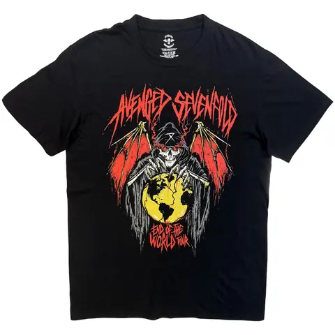 Unisex T-Shirt: End Of The World Tour (Black)