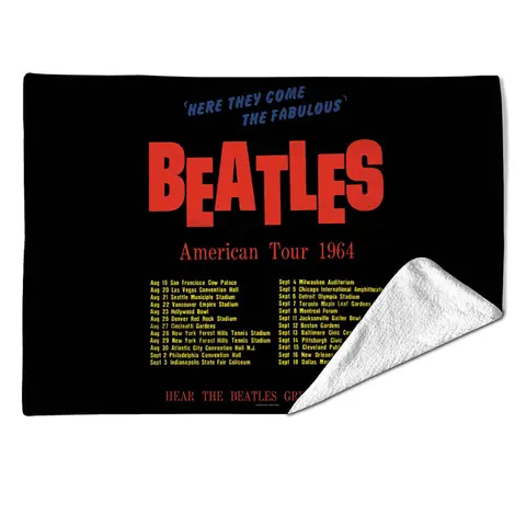 The Beatles – Deka America Tour Black (Multi-color, Large), Multi-color
