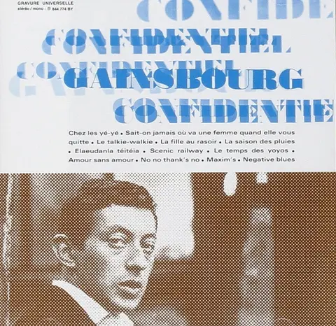 Serge Gainsbourg – Vinyl CONFIDENTIEL