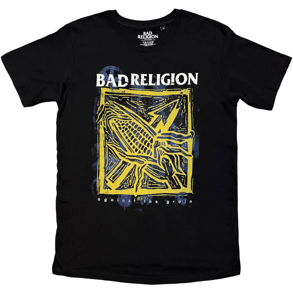 Unisex T-Shirt: Against The Grain Halftone (Black)